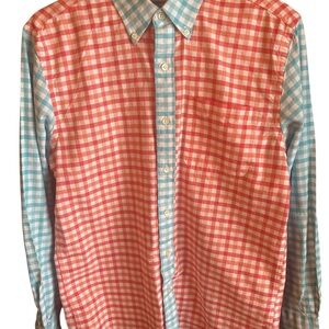 Saddlebred Checkered Button-Up Shirt